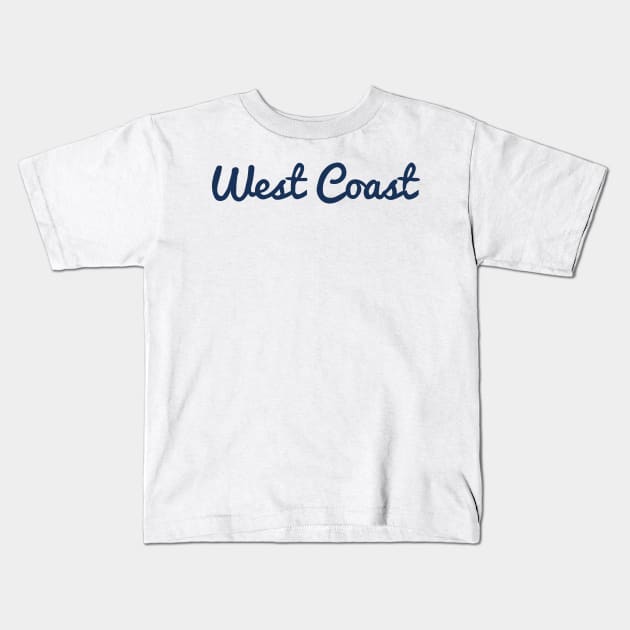 West Coast Kids T-Shirt by lounesartdessin